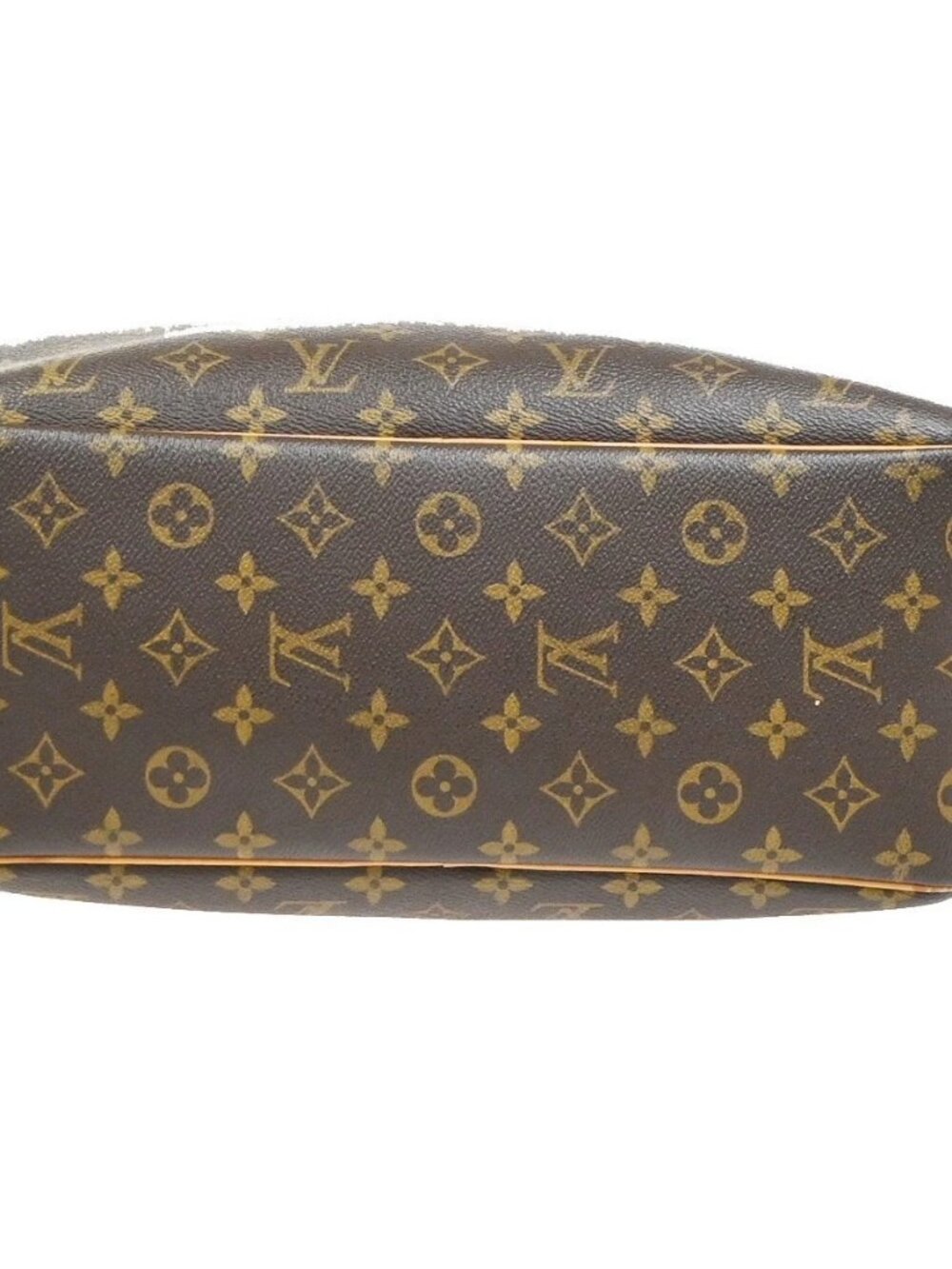 LOUIS VUITTON LV Logo Deauville Hand Bag Monogram Leather Brown M47270 70YH891 - Picture 5 of 14